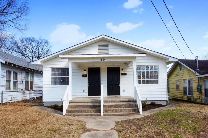 Cute and cozy 2BD/1BA duplex in North Little Rock. Comes with carport and storage area. This property is managed by Hoffman Team so beware of scammers - we will never ask you to Cashapp us money. The lease for this property is for 18 months to 2 years with a 3% increase after the first year. Income must be 3x the amount of rent per month unless you have a housing voucher. Deposit, first month’s rent, and the $50 administration fee due before move in.