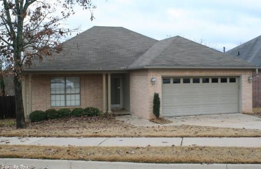 This wonderful 3 bedroom/2 bath home features an open floor plan and sits on a quiet cul-de-sac.  Laminate flooring throughout.  The kitchen has granite countertops with tile backsplash.  The garage is heated & cooled.  A large deck overlooks the fenced backyard.  "Call today for your personal tour".