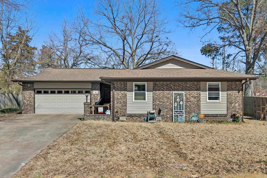 Welcome home to this beautifully maintained 3bed, 2bath home, perfectly situated in a prime location right behind Yancy Community Park and the brand-new local library! Step inside to discover a bright and airy living area, featuring fresh paint throughout and easy-to-maintain flooring..no carpet anywhere! The open-concept design seamlessly connects the living room to the kitchen and dining area, creating a welcoming space for gatherings and everyday living.The kitchen is spacious and functional, offering plenty of space for all your cooking needs plus a pantry for additional storage. The master suite has been thoughtfully remodeled. Two additional bedrooms provide flexibility for family, guests, or a home office. Outside, unwind on the lovely patio, the perfect spot to relax and enjoy the peaceful backyard. The home also boasts several major updates completed in 2024, including brand-new windows, water heater, an insulated attic for improved energy efficiency, and new gutters. With its desirable location, recent updates, and well-kept interior, this home is truly move-in ready. Don't miss the opportunity to make it yours. Schedule a showing today!