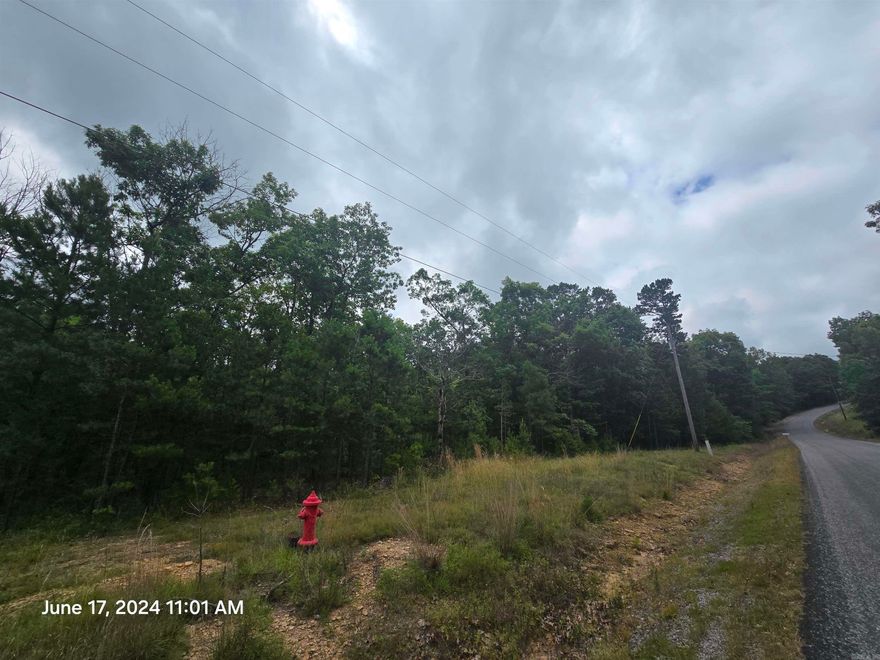 5 acres now available, comes with mineral rights & not far to Greers Ferry Lake ,  this is a great location for new home, rv, mobile or a rental.   Property already has water (well), power and septic.  Used to have a mobile home on this property.  Beautiful large landscaping rocks are available, paved road, fiber and city water is at the road if someone choose to add city water & save well for another use.