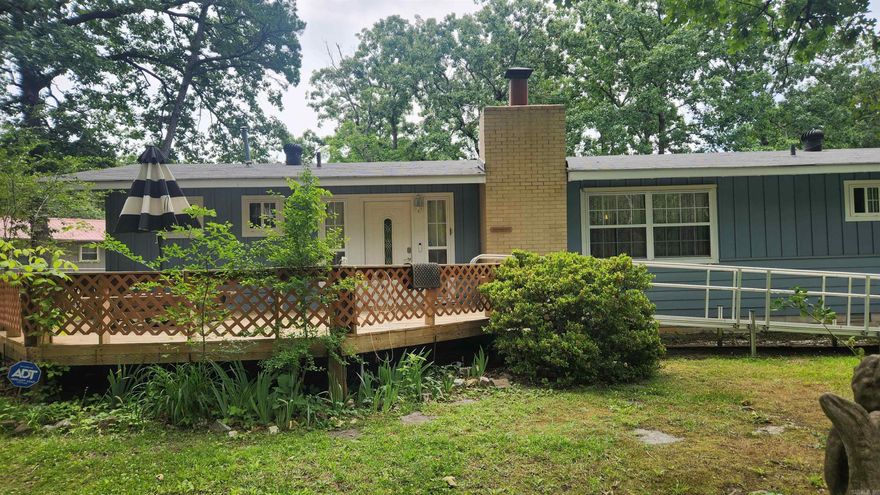 1420 sq ft home just minutes from Lake Ouachita. This is a 2 bedroom (could be 3) 2 bath. Washer/dryer/refrigerator/electric cookstove included. Living room/kitchen area are spacious and open. One bath has a walk-in tub and the other has a stand up shower. 10x18 wooden deck. Attached carport. 24x24 garage with concrete floor. 24x32 "boat shed" that has security boards all the way around. Dog pen. CHA along with wood burning fireplace (cleaned and inspected). City water but also has a well. All of this sitting on 1 very low maintenance acre. If you are looking for something close to the lake or not far from town, this may be your spot.