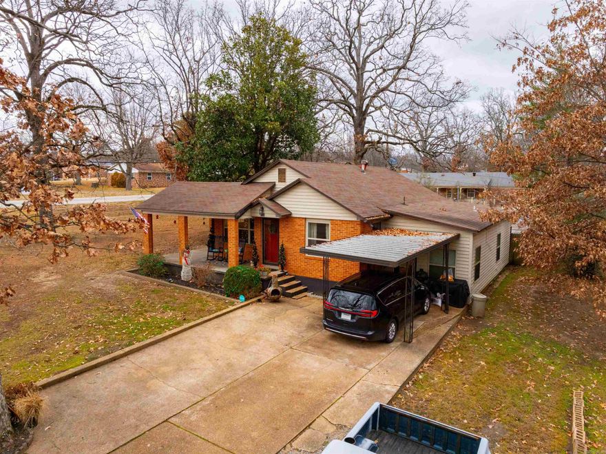 Welcome to this warm and inviting single-family home nestled in a desirable location surrounded by schools. Boasting 4 bedrooms and 2 bathrooms, this charming property offers a cozy and comfortable living space of 1523 +/- square feet. Step inside and be captivated by the upgraded kitchen, perfect for culinary enthusiasts and hosting family gatherings. Its spacious layout ensures ample room for relaxing and entertaining.  This home offers a nice-sized yard for the children to play in with a beautiful porch to sit on, perfect for you to watch them play. With its prime location near schools, this home provides convenience and ease for families with children. Don't miss out on the opportunity to make this delightful residence your own.