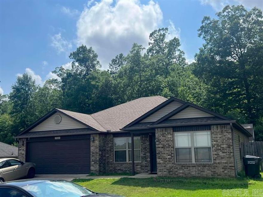 4 bedroom 2 bath home within the Bryant school district! Large living area that flows into a spacious eat in kitchen. Separate laundry room. Split floor plan. Large master suite includes a huge closet. Spacious hall bath and 3 additional bedrooms. Large shed in private, flat back yard. No section 8 housing.