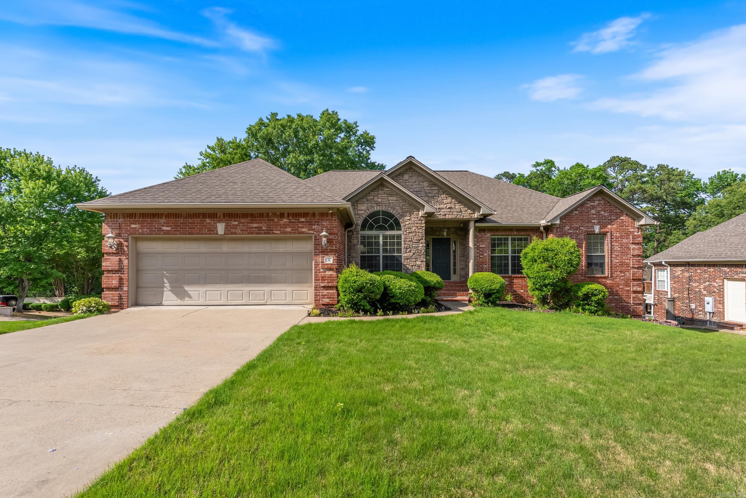 You will not find another house in Maumelle with a 4 car garage in this price range! The layout of this home is perfect. Upstairs is the kitchen, LR, DR, office, primary bedroom, laundry room, 2 full bath, 1/2 bath, and 2 guest bedrooms. Downstairs is another bedroom with its own ensuite and huge closet. There is a second living area with a door to the backyard. The access for the second 2 car garage is downstairs. There is another huge room that could be anything you want (second office, bonus room, game room) This downstairs area would be perfect as a mother in law suite with private access from the downstairs garage. The storage in this home is unbelievable. Downstairs there is a very large storage area under the house. No more carrying items to the attic. Do not forget the whole house generac generator!!! Never worry about a power outage again. The backyard is fully fenced. This is a very nice home that you will want to see in person!