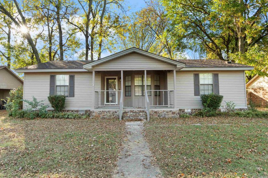 Charming 3-Bedroom, 2-Bathroom Family Home in Central Searcy  Introducing this beautifully updated 1,326 sq ft home, ideally located just minutes from Searcy High School and Westside Elementary. Perfect for families, this home has been thoughtfully renovated to offer both comfort and style.  Step inside to find a fresh, bright interior with newly painted walls and a spacious layout. The home features 3 generous bedrooms and 2 fully renovated bathrooms, showcasing modern fixtures and finishes. The kitchen and living spaces are ready for family gatherings, with plenty of room to relax and entertain.  Recent updates include: New Ceiling fans an matching switch plates Brand new subfloor and flooring Repaired roof for peace of mind New water heater Fresh soffits, eaves, and some new siding for added curb appeal  With a blend of modern updates and classic charm, this home is perfect for those seeking both convenience and quality. The central location puts you close to schools, shops, the new library, a gym and all the amenities Searcy has to offer.  Don't miss the opportunity to make this move-in-ready home yours. Schedule a tour today!