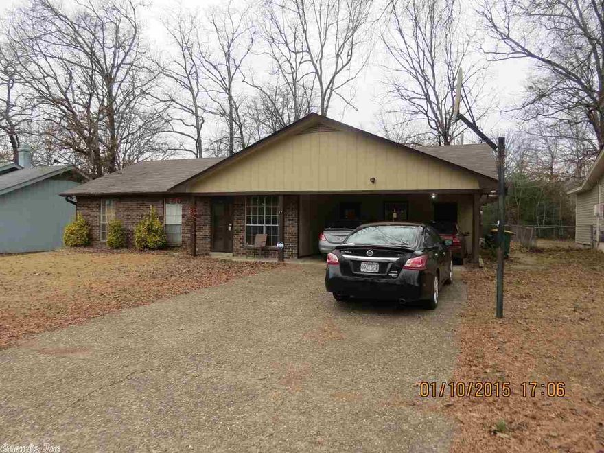 Nice 3 bedroom 2 bath home with a 2 car carport and a fenced back lawn. Has an open floor plan with living room, den and kitchen all open. Den has a fireplace.-Third party listing so no disclosure, selling in as is-where is condition. Seller addendums to be a part of an accepted offer. See agent remarks