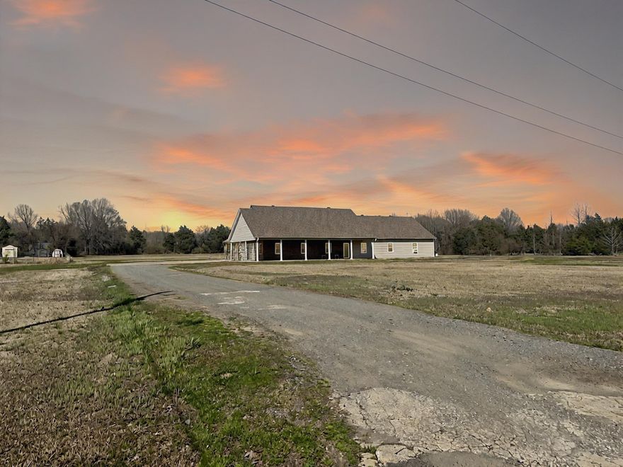 Welcome to 3 Conrad Cove, a spacious 4-bedroom, 2.5-bathroom home nestled on 3.75 acres in Conway! This well-maintained property offers 2,808 sq ft of comfortable living space, plus an additional detached garage that can serve as a small guest house, complete with a bedroom, bathroom, closet space, and garage area—perfect for guests, rental income, or a private retreat.  Inside, you'll find a large living area, a well-appointed kitchen with ample cabinet space, and a primary suite featuring a private bath. The additional bedrooms provide flexibility for a home office or guest rooms.  Outside, enjoy the peaceful surroundings and room to roam, ideal for outdoor activities or future expansions. Located just minutes from Conway’s shopping, dining, and top-rated schools, this home offers the perfect balance of privacy and convenience.