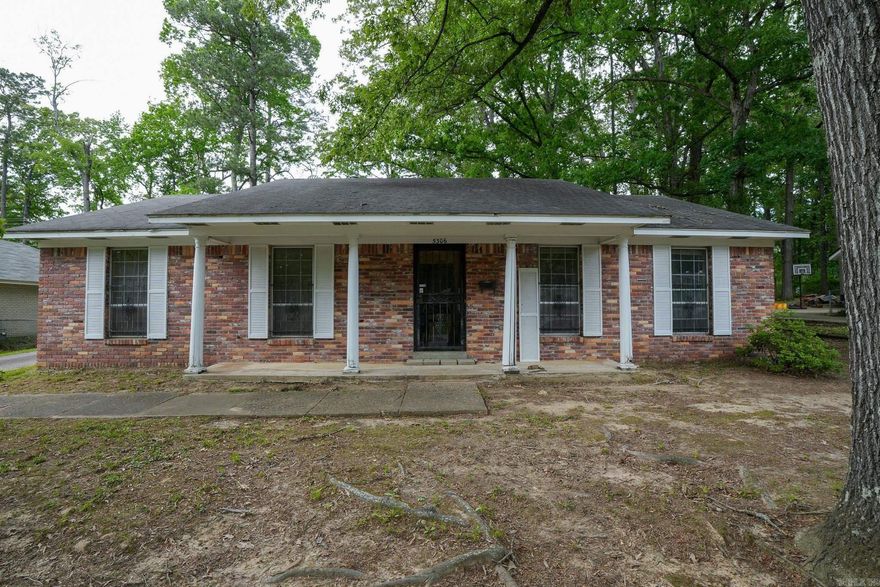 Come see this 3 bedroom, 2 bath home that has so much potential! Spacious living/dining room with den that features a woodburning fireplace. Lots of closets throughout the house provide great storage. Kitchen with breakfast room has gas cooktop, double oven, new disposal in 2024 and separate laundry room. Large fenced backyard that could be wonderful for cookouts and entertaining. Storage building stays and carport has a spacious storage room. New CH/A unit along with extra insulation in 2024. This home is perfect for investors wanting rentals or first time home buyer wanting a fixer upper starter home at an affordable price. Located close to every amenity, shopping and lots of restaurants. This property, with a little TLC, is the perfect canvas for your next family home. Schedule your showing today!