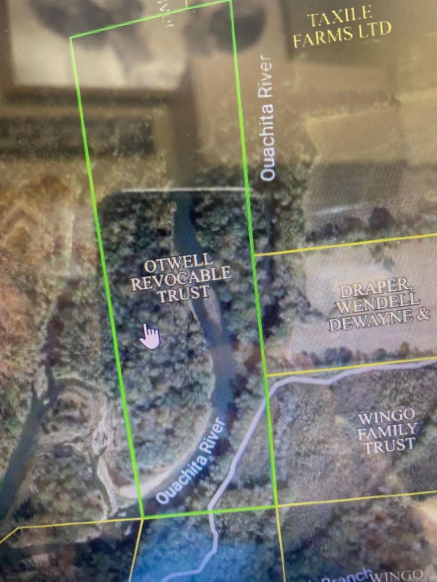 Land on Ouachita River