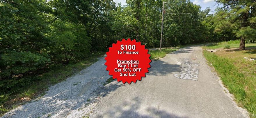 Buy one lot and get 50% off an additional lot! Owner-finance for easy terms. Cash buyers can pay by debit or credit card as well. Nice lot to develop or hold for future value. Public water and electric are available to run to property and will need septic. Owner/agent. No mobiles allowed. 300-2500 minimum build size on any other type of home, depending on subdivision. Finance is $100 down and 10 months at $99 and closing costs are included. Lots marked with red banner are part of promotion. No limit on lots. Buyer responsible for any/all taxes and lots sold "as-is". Quit claim deed conveys. Parcel ID# 230-14835-000