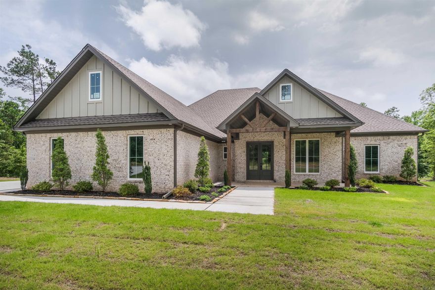 Welcome to Charleston Place! This gated community is just minutes to I-30 and is also an easy commute to West Little Rock. This three bedroom two and a half bath has it all. The builder thought of it all on this showstopper. Elegant open plan with a cozy fireplace well-appointed on the living room. The kitchen features ample cabinet space, quartz tops, a great appliance package and an oversized pantry. The primary suite has a closet that you simply will not believe that adjoins the laundry room. Executive office, large covered back porch and so much more. Agents see remarks.
