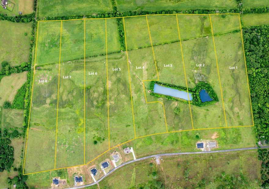 10.99 acres available in Greenbrier, AR. No mobiles homes allowed. Some light restrictions. Water available. This would be a great spot to build your home and barndominiums are allowed. Property is cleared. Access to the property will be from Castleberry Road via a gravel road to the gate at the property.