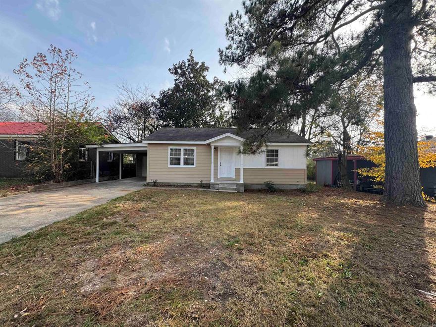 Completely remodeled and move-in ready, this charming 2-bed, 1-bath home offers modern comfort in a great location. Nearly everything is new—fresh paint, new flooring, fully updated kitchen and bathroom, and stylish granite and quartz countertops throughout. A brand-new HVAC system adds peace of mind and energy efficiency.  Outside, you’ll enjoy a convenient carport and a spacious yard with room to relax. Whether you're looking for a comfortable place to call home or a solid investment property, this house checks all the boxes.  Located within walking distance of Benton High School, this home offers unmatched convenience in a quiet, established neighborhood.  Don’t miss this beautifully updated property—schedule your showing today!