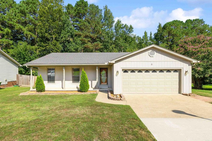 Welcome to 6 Irish Rose Circle, a classic one level 3 bedroom, 2 bath home that is ready for new owners! Inside, the home offers a cozy and functional layout. Home has a gas fireplace in the living room, ready for the upcoming winter and an eat in kitchen.  The extra large primary bedroom is a true retreat, featuring two walk-in closets for maximum storage.  The property backs up to green space, giving you privacy and a peaceful view right from your backyard. A brand-new deck is perfect for relaxing or entertaining, and the backyard also includes a storage shed with a new roof and floor, for all your outdoor storage needs. Even the small details, like a new mailbox, have been taken care of. If you’re looking for a solid one-level home in a great location, this one is ready for your personal touch. Make an appointment to view today!