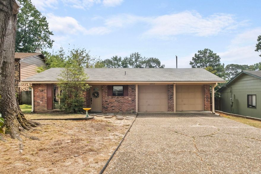 Well maintained home!!  New roof-2022!  New gutters-2021!  New HVAC-2023!  Established neighborhood on a cul-de-sac!  Refrigerator stays & shelves in the kitchen convey! The carpets are in good condition!  Large living room that has a wood burning fireplace, built-ins, and beautiful beams! Google nest thermostat! You will enjoy the extra space in the sunroom too! Fully fenced backyard with it partially being replaced/new!  Gutters all around!  Not a fan of constantly fluctuating costs of power?  This home comes equipped with brand new solar panels! The predictable fixed payment for solar ensures you never have to worry about how much electricity you use!  AGENTS SEE REMARKS!