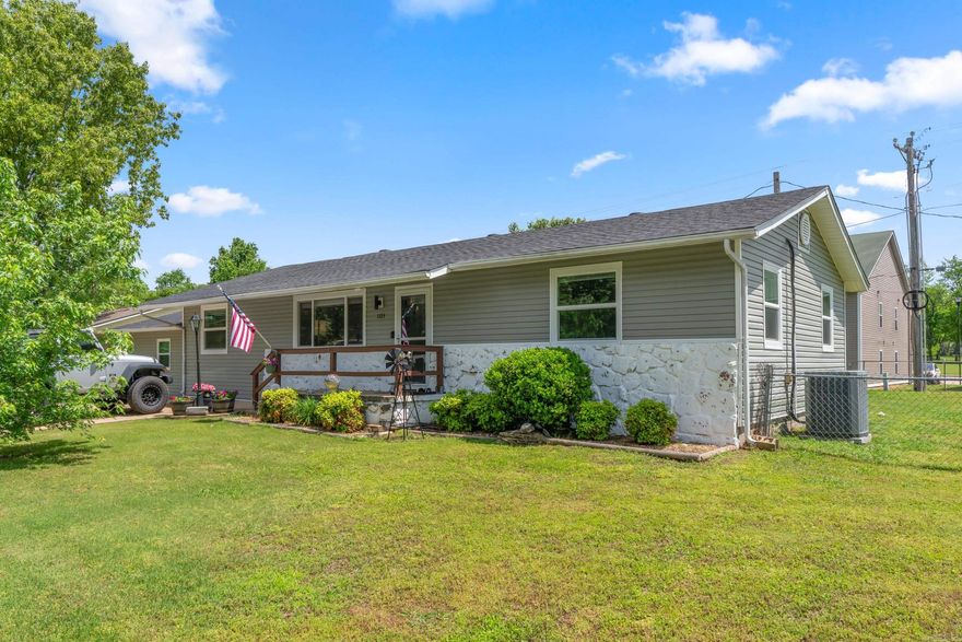 Welcome to this beautifully maintained and thoughtfully updated 3 bed/2bath home, located in city limits. Offering 1,544 sq ft of living space and a desirable split bedroom floorplan providing privacy. This home features updated appliances, rear attached garage, carport, storage shed, fenced backyard and new roof in 2024 making it truly Move In Ready!
