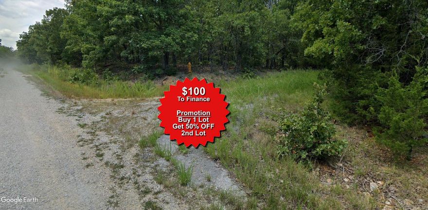 Buy one lot and get 50% off an additional lot! Owner-finance for easy terms. Cash buyers can pay by debit or credit card as well. Nice lot to develop or hold for future value. Public water and electric are available to run to property and will need septic. Owner/agent. No mobiles allowed. 300-2500 minimum build size on any other type of home, depending on subdivision. Finance is 5 months at $194 and closing costs are included. Lots marked with red banner are part of promotion. No limit on lots. Buyer responsible for any/all taxes and lots sold "as-is". Quit claim deed conveys. Parcel ID# 160-12369-000