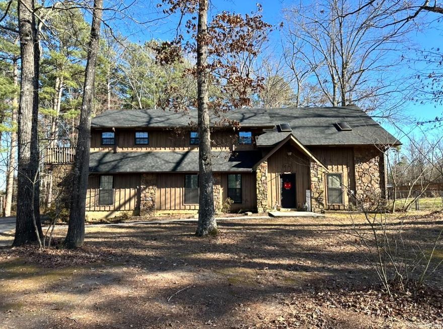 Need space? This unique home won't disappoint*includes 3.64 acres with 40x30 metal shop*formal dining*large kitchen*breakfast nook*nice laundry room*24x28 sunroom*HUGE living room with 20' vaulted ceiling*3 full baths*paved driveway*new roof October 2023*new downstairs HVAC September 2023 *3278 square feet includes the sunroom that isn't heated or cooled*low utilities*average electric $145 with the high being around $200*water heater 2 years old*fenced yard for kiddos and pets*