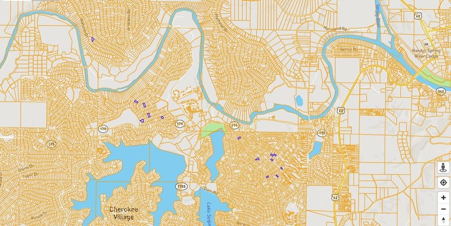 20 lots in beautiful Cherokee Village. A great investment opportunity for the new investor. These are a handful of wooded lots sprinkled around the area of Cherokee Village. Come to Cherokee Village and take a ride around the area. Then you will see why this could be a great investment for the future. Cherokee Village has two 18-hole golf courses and 7 lakes. Don't forget about the beautiful Southfork river flowing right through the middle of the Village.