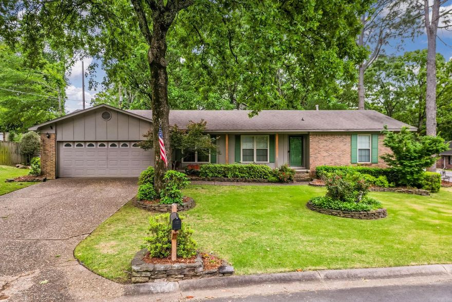 Well maintained home on a landscaped corner lot. Inside offers two living areas, one featuring a fireplace, built ins, and access to the backyard. The layout allows space for a home office, playroom, or additional living area. Separate dining room includes updated lighting and trim detail. Large eat in kitchen has an island, and breakfast area. Bedrooms are all spacious, the master has a private bath and walk-in closet. The fully fenced backyard features established landscaping, deck, and patio. Don't miss out on this one!