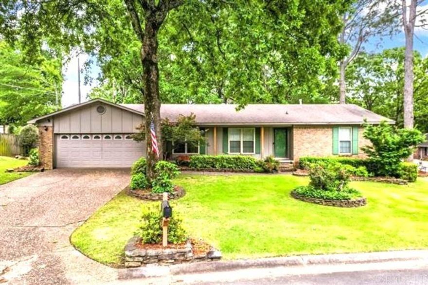 Well maintained home on a landscaped corner lot. Inside offers two living areas, one featuring a fireplace, built ins, and access to the backyard. The layout allows space for a home office, playroom, or additional living area. Separate dining room includes updated lighting and trim detail. Large eat in kitchen has an island, and breakfast area. Bedrooms are all spacious, the master has a private bath and walk-in closet. The fully fenced backyard features established landscaping, deck, and patio. Don't miss out on this one!