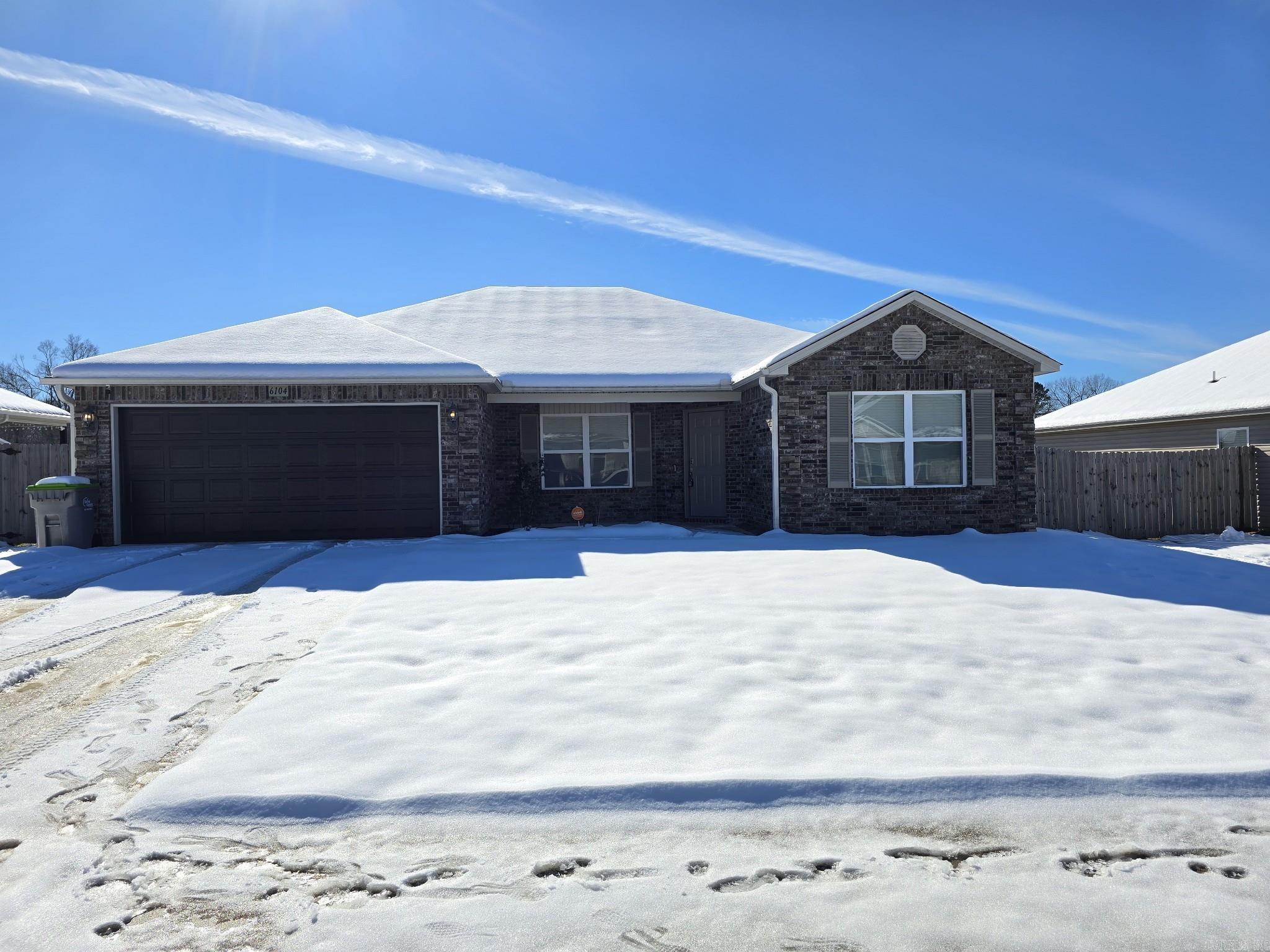 Welcome to 6104 Gordy in Alexander, AR! This charming 4-bedroom, 2-bathroom home features a fenced-in yard, perfect for enjoying outdoor activities and providing privacy. The open floor plan allows for easy flow between the living room, kitchen, and dining area, making it ideal for entertaining guests or spending quality time with loved ones. The pantry provides ample storage space for all your kitchen essentials, keeping everything organized and within reach. Don't miss out on the opportunity to make this house your home! All Prime Realty and Property Management residents are enrolled in the Resident Benefits Package (RBP) for $50.00/month which includes liability insurance, credit building to help boost the resident’s credit score with timely rent payments, up to $1M Identity Theft Protection, HVAC air filter delivery (for applicable properties), move-in concierge service making utility connection and home service setup a breeze during your move-in, our best-in-class resident rewards program, on-demand pest control, and much more! More details upon application.