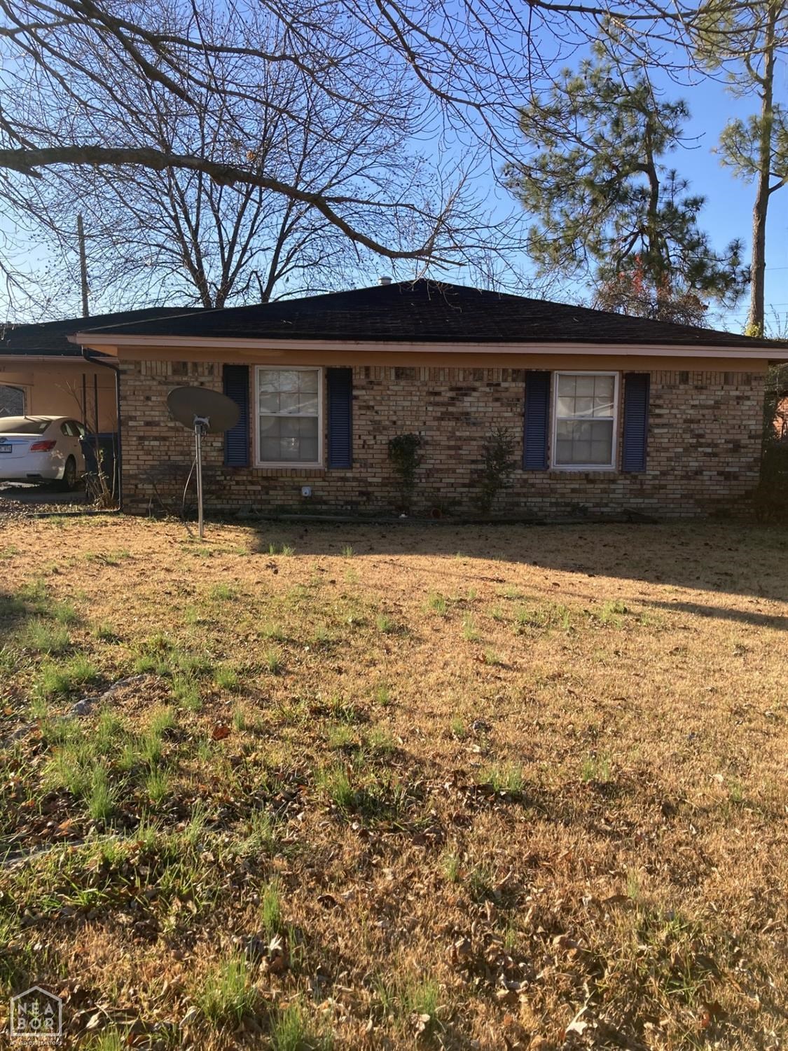 Attention investors- great house at a great price! This home offers lots of good storage and built-ins. Included in the price is a refrigerator, washer and dryer. The kitchen offers plenty of cabinets and there is a walk-in pantry for extra storage. All three bedrooms are a nice size. To be sold as is.