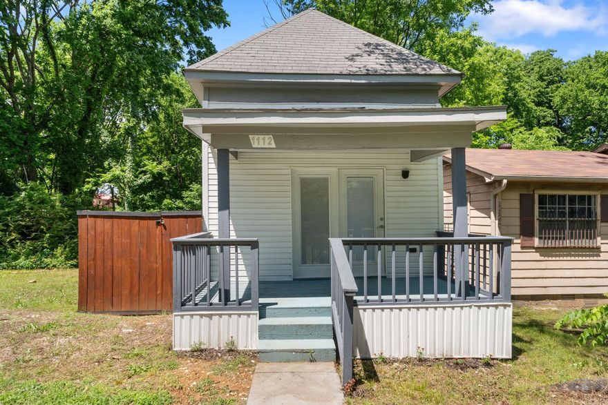 Welcome to this charming,  renovated 3-bedroom, 1.5-bath home.  All electric, the inviting front porch and freshly painted exterior create great curb appeal and provide the perfect space to relax outdoors. Inside, you’ll find a comfortable living area featuring granite countertops and durable LVP flooring throughout. Step outside to enjoy the spacious deck and fenced backyard—ideal for entertaining or unwinding. Conveniently located near downtown amenities and with easy commuting access, this home offers both comfort and convenience. Don’t miss your opportunity to make it yours. No disclosure available.