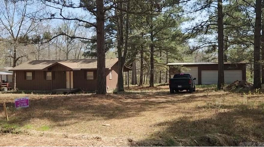 Home on one acre, close to DeGray Lake, furnished, includes a 1988 Evinrude & 1981 Monark. Close to the Universities in Arkadelphia & close to Hot Springs National Park! More pics & video to come...