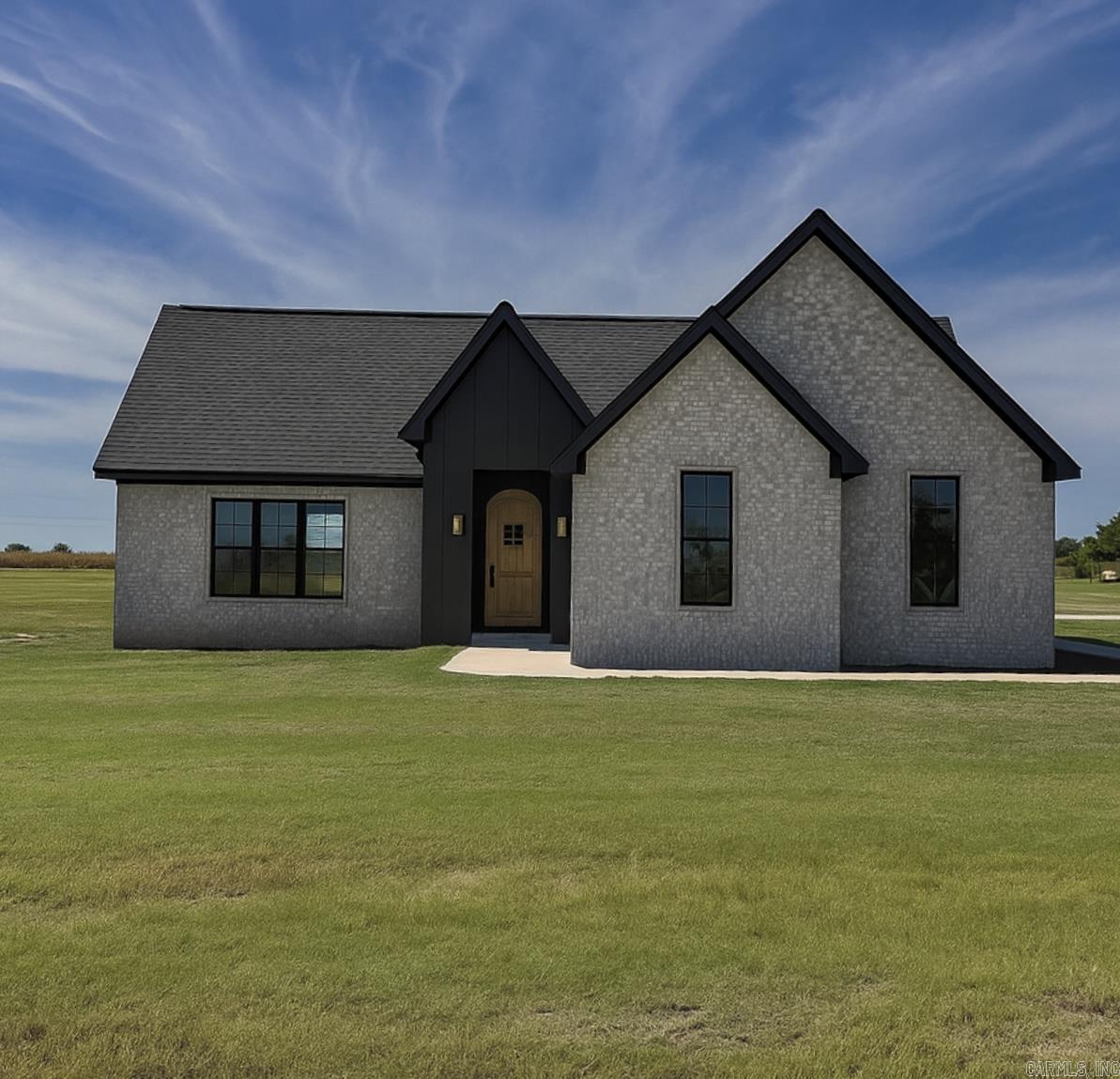 Welcome to Diamond Pointe Acres, one of Gosnell's newest communities. This new construction floor plan offers 3-bedrooms and 2-bathrooms on a spacious corner lot. As you enter, you're greeted by vaulted ceilings, a cozy fireplace, crown molding, and an open floor plan that seamlessly connects the living, dining, and kitchen areas. The massive living area features natural light and a seamless flow into the dining area with a great view of the covered back patio! Other features include: floored attic space, custom kitchen cabinets, quartz countertops, spacious kitchen pantry, LVP flooring, gorgeous, tiled shower in the master bathroom, large custom walk-in master closet, recessed lighting and ceiling fans. These elegant finishes enhance versatility.