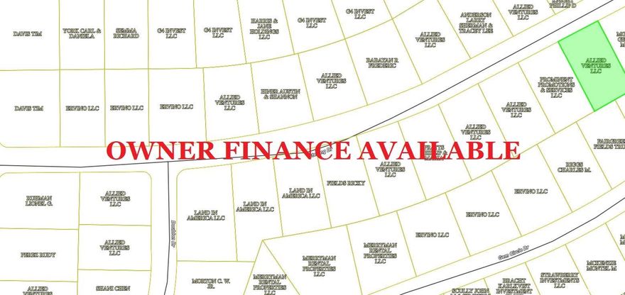 4 payments of $237.50 to finance and own. Cash buyers can pay by debit or credit card as well. Nice lot to develop or hold for future value. Public water and electric are available to run to property and will need septic. Owner/agent. Buyer responsible for any/all taxes and lots sold "as-is". Quit claim deed conveys. Parcel ID# 800-12531-000