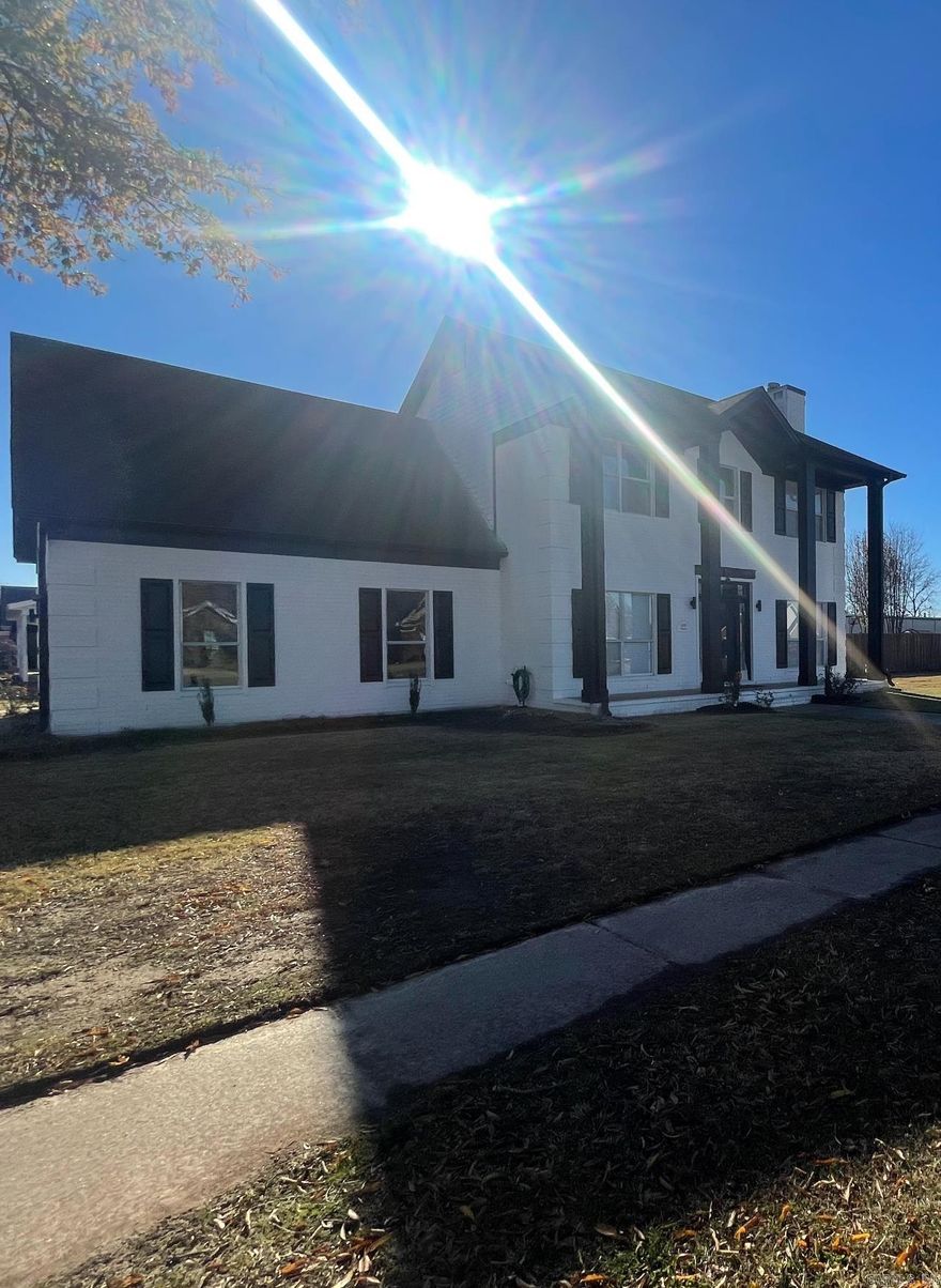 Check out this 3 bedroom 2.5 bath masterpiece including a BONUS ROOM that can be used for game room or extra bedroom and 2 car garage.  This home has new stainless Appliances, beautiful wood burning fireplace, high end marble tile throughout the main level, completely renovated kitchen, smart motion sensors in bedrooms and new fixtures throughout.  Zoned H/VAC with separate thermostats controlling temp for efficiency, 80 gallon water heater, remote ceiling fans and surveillance cameras installed already!! This beauty has had no expenses spared in its renovation and has some nice features that set it apart like a laundry shoot, high ceilings and an awesome back yard paradise with gazebo and in ground pool that needs repaired or filled in.  House sits on a spacious 1/3 acre corner lot in desired Pleasant Woods subdivision with a pond that is within walking distance. This area is surrounded with lots of shopping, restaurants, parks and attractions to make this a great place to call home.  Very few minor cosmetics needed to have it complete. Schedule your showing today and lets make this house your Home!!