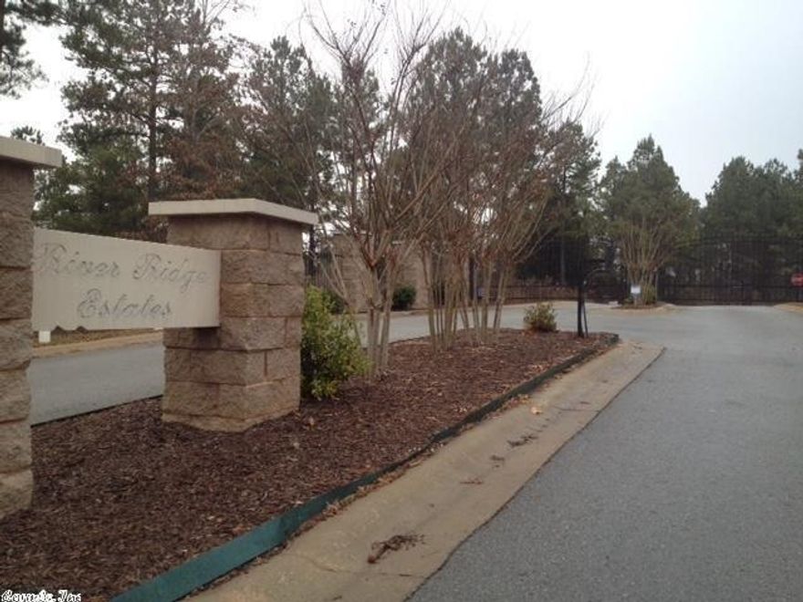 1.72 acre lot in the beautiful River Ridge Estates subdivision. Minimum SF in Phase 2 is 2,500 SF. Call ahead for gate code.