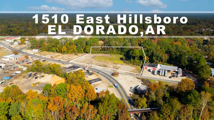 This unimproved 3.02-acre commercial tract offers outstanding frontage along East Hillsboro, one of El Dorado’s busiest commercial arteries. With direct proximity to the US-167 Bypass, the site provides exceptional access for regional traffic, customers, and workforce mobility.  The property’s size, clean slate, and strategic location provide flexibility for both single-use and multi-phase development.  Investment Highlights: *3.02 acres of unimproved commercial land *Excellent visibility on East Hillsboro *Near major commercial developments and hotels *Close access to US-167 Bypass *Strong traffic volume and regional connectivity