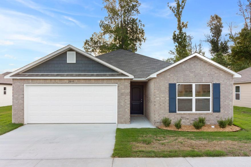 Come tour this lovely Taylor plan! A perfect example of an open concept house plan, the Taylor has a spacious and airy Living Room and eat in Kitchen. A large glass back door leads out into the backyard from the Kitchen. The Kitchen also boasts a generously sized corner pantry. Come check it out today!  Valuable upgrades included: 60" fiberglass standup shower (no enclosure) in Master Bath, plumbing faucet upgrade 2, 8" deep Kitchen sink, pull out Kitchen faucet, flush laminate bar top in Kitchen, Luxury Vinyl Plank flooring in wet areas and Living Room and adjacent hallways, raised ceilings in Living Areas per municipal requirements, fiberglass exterior doors, Cheyenne style doors, baseboards level 2, LED disk lights in Kitchen, LED disk light over Master Shower, level 1 ceiling fan in Living Room, full sod, stainless steel appliance package.   THIS HOME IS SCHEDULED TO BE COMPLETE IN EARLY OCTOBER.  ***AGENTS, PLEASE SEE AGENT REMARKS OR SHOWING REMARKS FOR VERY IMPORTANT INFORMATION.***  $100 initial assessment collected at time of closing.