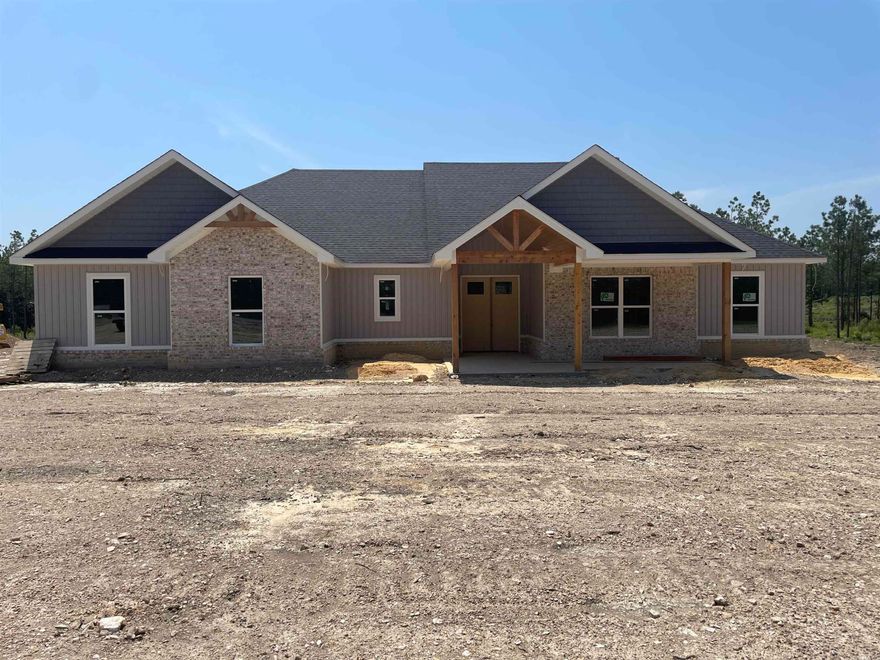 If you want to move to the country then here it is.  Beautiful 4 beds, 3 full baths on beautiful 2.26 acres.  Bryant schools.  Granit counter tops through out, large pantry and large garage. tile shower and fiber internet installed . Country living at it's best!!