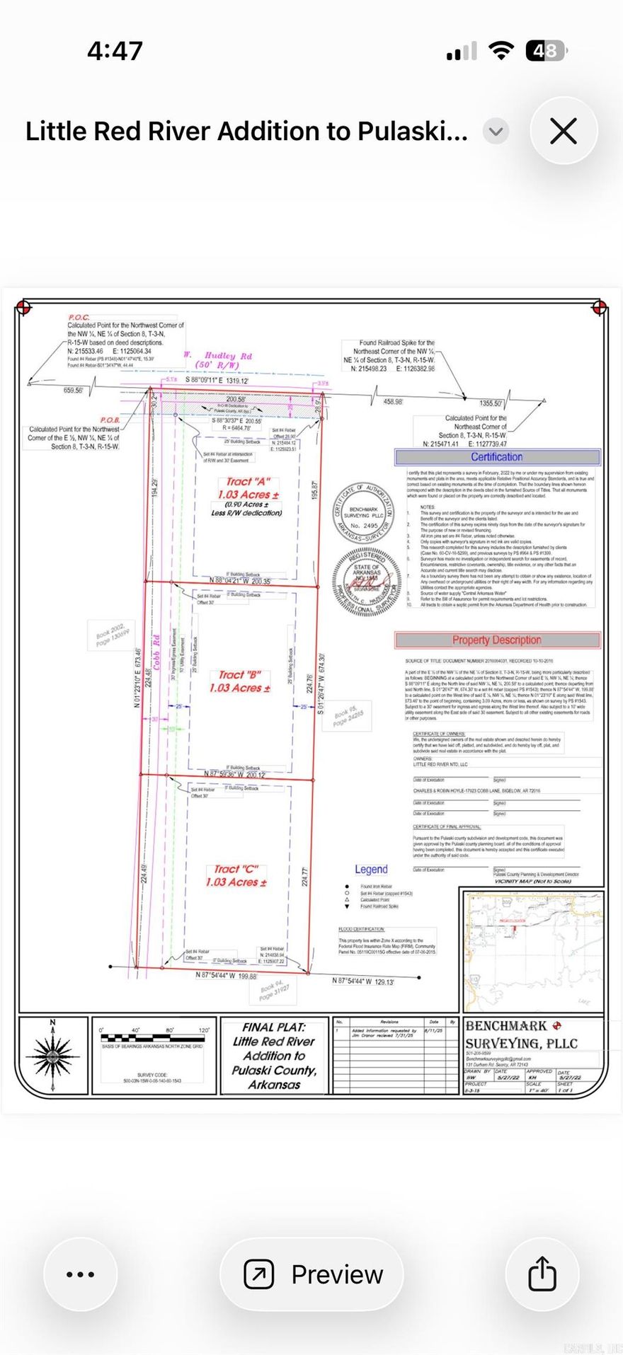 The land is approximately 45,560 square feet, providing ample space for various uses. It features a diverse array of mature trees, offering shade and aesthetic appeal. City water access ensures a reliable supply for irrigation or residential needs. A paved road provides easy access for vehicles and enhances connectivity to nearby areas. The property is suitable for potential development for a home or recreational activities. Proximity to urban amenities makes it an attractive location for future investment.