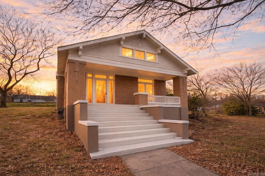 Finish your dream home on the hill! Investment Opportunity with Incredible Potential! Unlock the possibilities with this charming 2-bedroom, 1.25-bath home nestled in the historic Helena district. Perched on a raised corner lot, this property offers character, flexibility, and the chance to truly make it your own. Step into a warm and inviting living room featuring a cozy fireplace and a picturesque window framed unique double-entry design—perfect for creating a bright, welcoming space.  The home includes two comfortable bedrooms, plus a versatile utility room with a toilet that can easily serve as a home office, den, or be converted into a third bedroom.    Looking for more space? The attic provides excellent storage or the opportunity to expand and add additional living area.   Whether you're an investor seeking your next project or a homeowner ready to customize your dream space, this property is full of potential in a sought-after location. Bring your vision and finish what's been started—this hilltop gem is ready to shine! Laundry hookups/area plus great combo HVAC unit. Selling AS IS  Tax bridge process utilized.  Must use Priority Title must close seller's side.