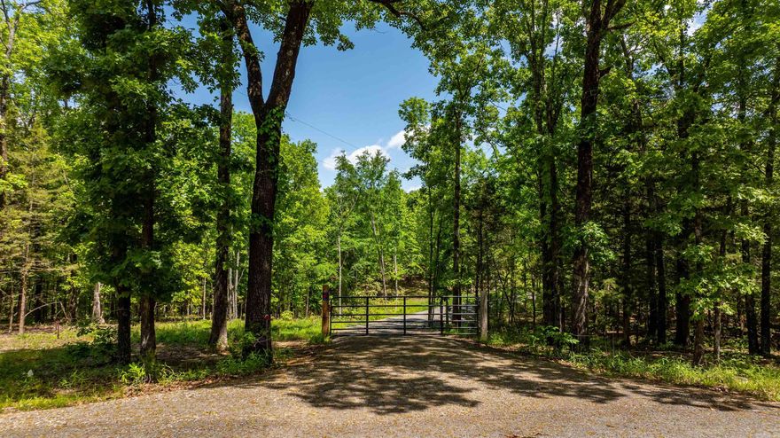 if country seclusion, but close to "city" living such as shopping, groceries & restaurants is what you're seeking - you must go check out this property on a dead-end road. Pick your school, Greenbrier or Conway; school-choice is an option.  Forget a digital white noise maker; you have all the sleep-inducing properties for a sound and peaceful living: rolling hills, dry-weather creek, wildlife, timber all tucked back on this multiple building site property.  Water/meter, electricity and a newly constructed driveway with new culverts are ready for you to mark your building spot or park your RV there for a lil oasis, and dont forget you could do a "tiny-house community".
