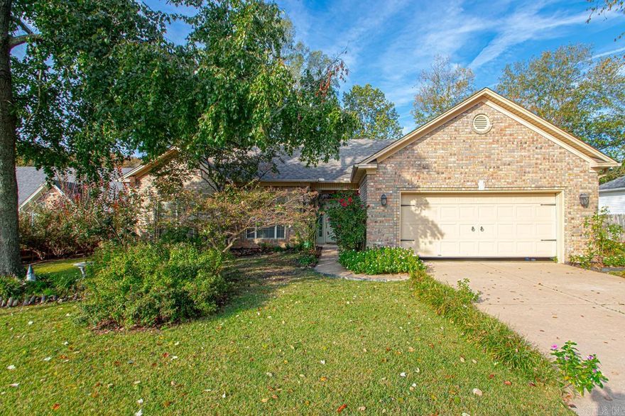 PRISTINE well maintained one owner home in the heart of Cabot. This home offers an ideal space for family and entertaining with a formal dining room as well as breakfast area. Large living room with double french doors letting the light shine through. The gas fireplace will be a great asset in the cold winter months. So much to love about the kitchen double oven, gas stove and built in office nook. Three large bedrooms two bathrooms main bedroom and bath with double sinks and closets, walk in shower, tub and built in make up vanity. The backyard oasis features a large deck and fully fenced backyard. You don't want to miss All the extra touches in this home. New roof 2016. Agents see remarks.