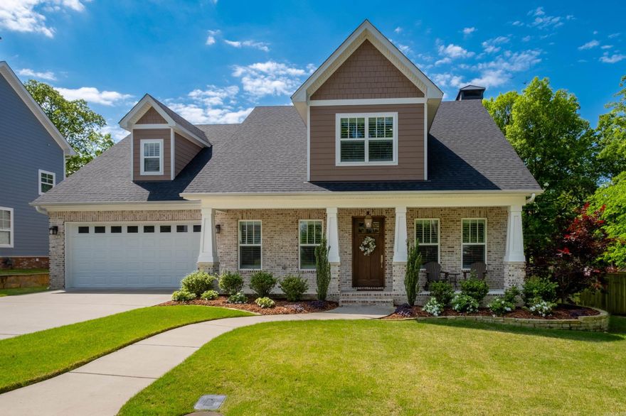 Fantastic newer construction home near the Heights. Completed in 2020, this home has all the modern features you'll love: Thermador kitchen appliances, designer lighting, designer wallcoverings, tall ceilings, quartz countertops, full home audio and surround sound in living and media rooms. Primary suite is on the main floor and offers a large walk in closet, walk in shower and soaking tub. This home also  has great storage w/ 3 walk-in attic storage spaces. Outdoors you'll find a covered patio with wood burning fireplace, deck and fully fenced backyard.