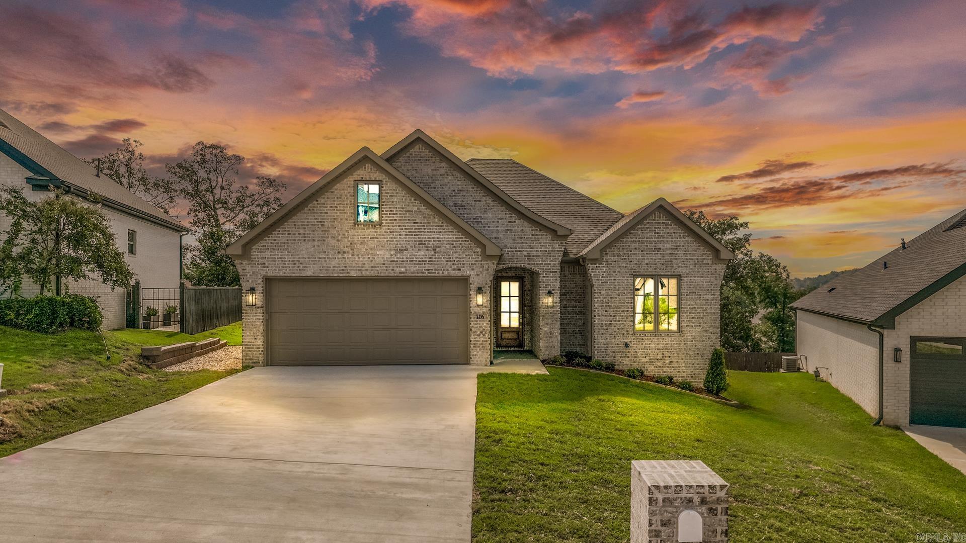 This is a beautifully built home by Randy James Construction. As you enter the home you can tell right off the bat that this is an experienced builder. The attention to detail is unmatched. As you enter the home you will notice that the primary bedroom is separate from the rest. The kitchen has plenty of upgrades and a large island overlooking the living area. The ceilings are 10 ft with 11 ft trays with stained beams. The primary bedroom closet also flows seamlessly into the laundry room. The backyard has a great view with a low maintenance yard. We are excited for you to come and take a look. Updated photos to come as progress continues.