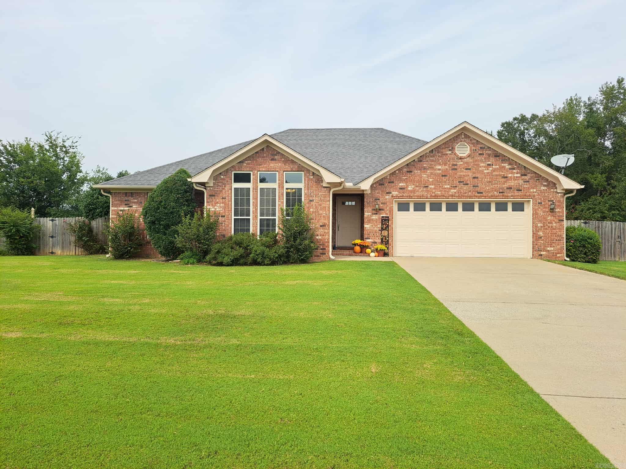 Move in ready. Nice 4 bedroom 2 bath home remodeled in 2022. Brand new quartz countertops in kitchen and bathrooms. Beautiful custom showers in both bathrooms. This home sits on a spacious half acre lot.