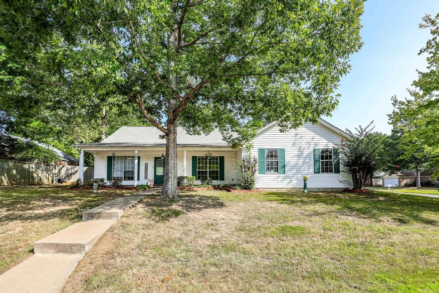 Discover this spacious home that includes a bright sunroom in a tucked away location. There is a value here if you are willing to put in a little work yourself, add your personal touch, and make it your own style. Home offers a semi-open floor plan. Large family room with fireplace opens to a separate dining room. Kitchen has ample cabinets and counter space with an additional eating area. Split bedroom arrangement. Primary bath has dual sinks with separate tub and shower units. Separate laundry room. Desirable corner lot and side load garage. Need at least an hour notice on showings.