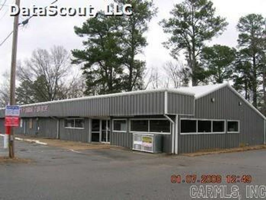 Old Huckaby Store, just the building and the equipment that is left.  The property also includes a Mobile Home lot that is leased monthly.  See Agent Remarks
