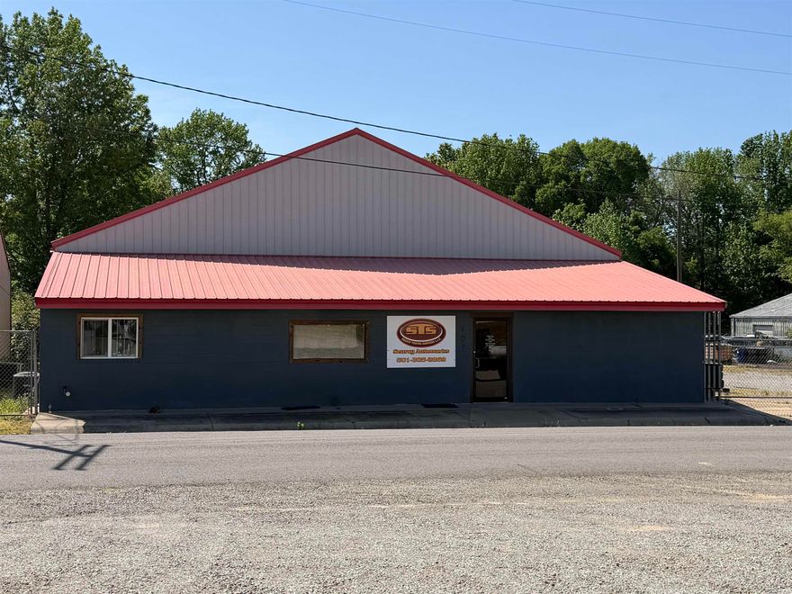 Prime Commercial Property - Was presently Auto Mechanic Shop and Tow Truck Business for over 30 years. Seller has retired. Located on a well-traveled road with easy access for customers and large vehicles alike, this property is ready to support your operation from day one. Spacious one acre fenced lot with ample room for vehicle storage, tow trucks and customer parking. Large garage bays with high ceilings, standard car lift and heavy duty lift which lifts 10,000 lbs, oil burner heater, service pit for 18 wheelers, frame machine and much more. Office space for customer reception and dispatch. Excellent location with strong daily traffic counts. Diagnostic equipment and AC machine negotiable. All blown in insulation, metal air lines. Convenient access to interstate and airport. Don't miss this chance to secure a versatile commercial space in a growing area. Schedule a showing today and put your business in the driver's seat of success. SEE AGENT REMARKS!