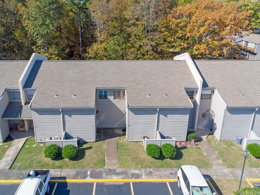 Step into this newly updated furnished condo featuring a remodeled kitchen, newly installed energy efficient windows & patio door, new flooring downstairs, remodeled upstairs bedroom to add extra sleeping capacity, new vanity in first floor bathroom, extra insulation in the attic & new outdoor lighting.   Whether you are seeking a weekend getaway or an investment opportunity or VRBO, Lakewood Hills offers versatility and convenience.  Dive into relaxation at the private pool exclusively for Lakewood Hills owners.  Centrally located in the heart of Fairfield Bay, this condo provides easy access to a variety of amenities. Greers Ferry Lake is only 10 minutes away!