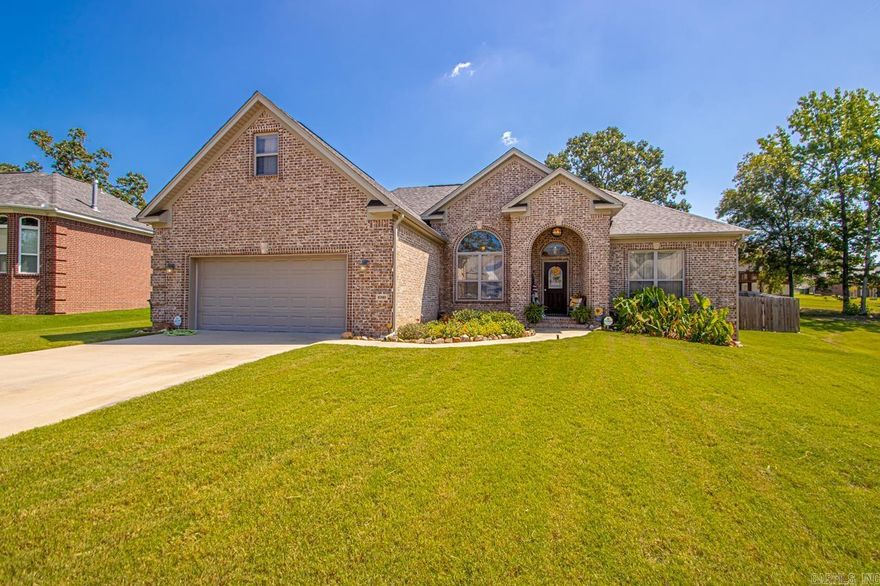 Take a look at this beautiful 3 bedroom, 2 bath brick home located in a quiet cul-de-sac. This home has been meticulously maintained and has tons of upgrades such as granite countertops, custom kitchen island, updated lighting, updated bathrooms, updated kitchen with built in wine rack, secret compartment, hardwood flooring, crown molding throughout, tray ceilings and beautiful landscaping! You are sure to appreciate the open, split floor plan that also features a bonus room above the garage and a large dinning room that can comfortably accommodate 8 people. This is truly a beautiful home!!  Contact your local agent today to get more information and to schedule a private showing!