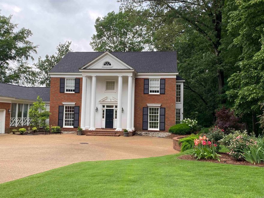 This stunning custom-built 4-bedroom home is perfectly situated on a scenic golf course, offering serene views and a relaxing lifestyle. The spacious layout is ideal for both everyday living and entertaining, with a seamless flow from room to room. One of the standout features is the loggia, where you can enjoy morning coffee, evening breezes, or a front-row seat to the beauty of the greens without the hassle of bugs or weather. Whether you’re an avid golfer or simply love the peaceful setting, this home offers the perfect blend of comfort, style, and location. Additional highlights include beautiful large windows that fill the space with natural light and a generous walk in attic over the garage. Stunning sunsets can be enjoyed from the western facing porch as well.