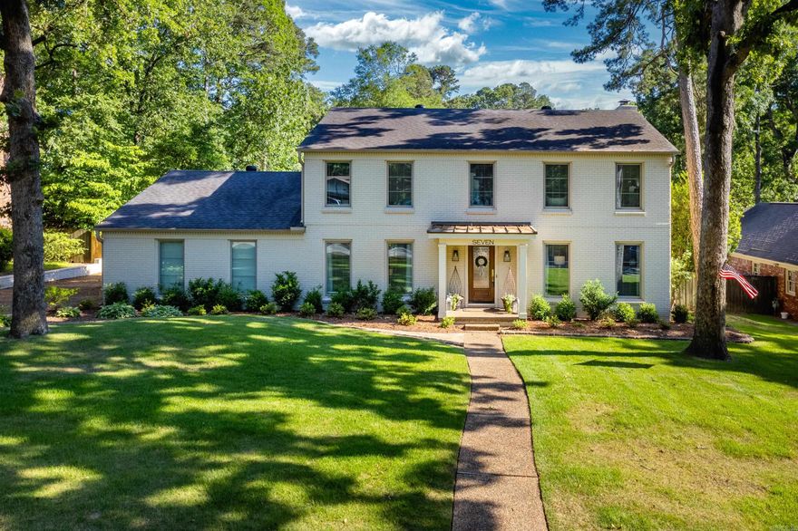 Rare Find in Desirable Pleasant Valley! Welcome to this beautifully updated gem nestled in one of the most sought-after neighborhoods in town. From the moment you step inside, you’ll appreciate the seamless flow of the open-concept kitchen and living areas—perfect for both everyday living and entertaining. The show-stopping main-level primary suite with cozy sitting area overlooking the pool is a true retreat, complete with 2 large closets. Upstairs, you’ll find even more to love—including a second spacious primary suite, ideal for guests or multigenerational living. Three additional generously sized bedrooms and a fully remodeled bathroom provide ample space and comfort for family and visitors alike. The home has been thoughtfully renovated throughout, featuring numerous upgrades including a whole-house generator for peace of mind. Step outside and enjoy resort-style living with your own private inground pool, a screened-in porch, a newly built deck, and a cozy fire pit area—ideal for relaxing evenings or hosting guests year-round. This is a rare opportunity to own a move-in ready home in Pleasant Valley that is walking distance to Pleasant Valley Country Club! Come see today